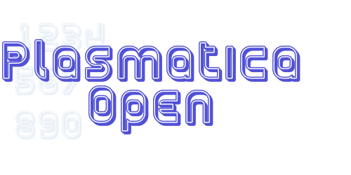 Plasmatica Open-font-download