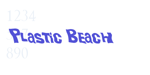 Plastic Beach-font-download