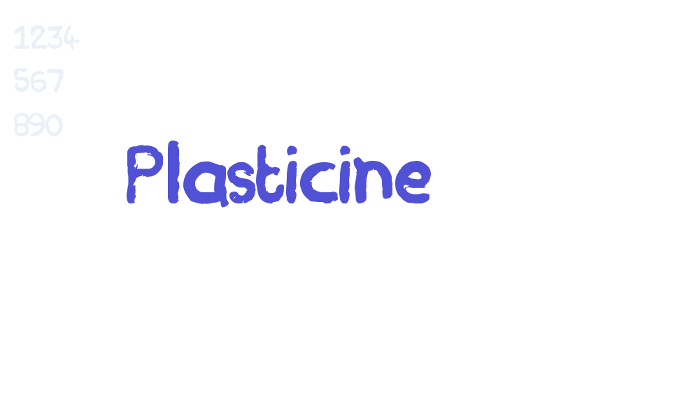 Plasticine-font-download