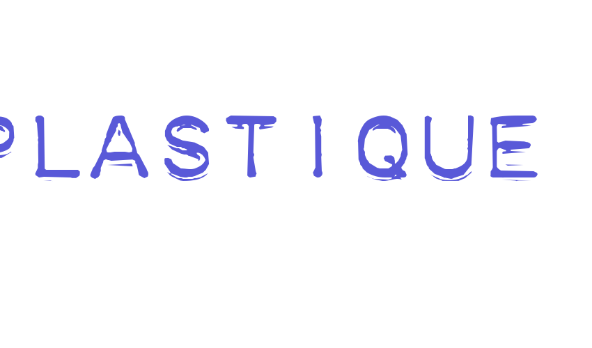 Plastique Font