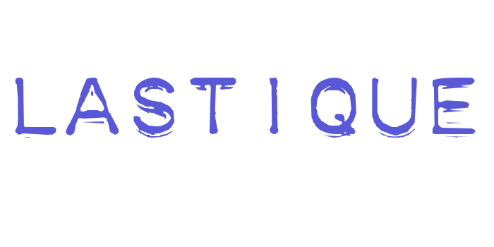 Plastique Font Download