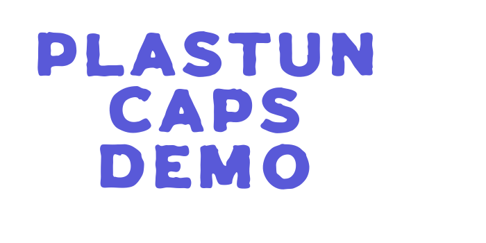 Plastun Caps Demo Font Download