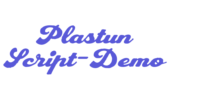 Plastun Script-Demo Font Download