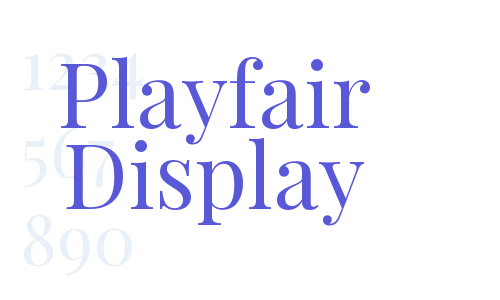 Playfair Display Font Download