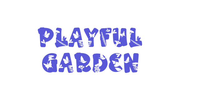 Playful Garden Font Download