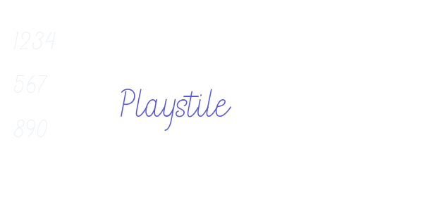 Playstile font free