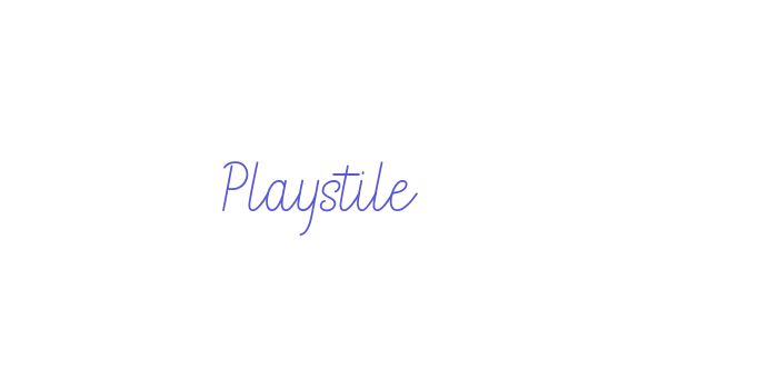 Playstile Font Download