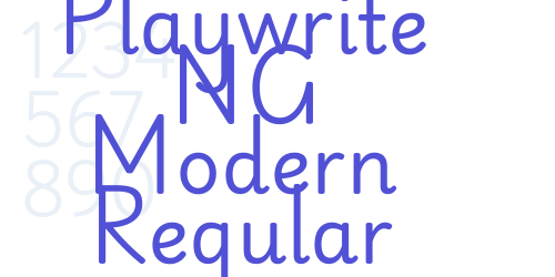 Playwrite NG Modern Regular-font-download