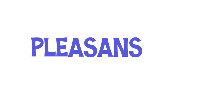 Pleasans Font Download