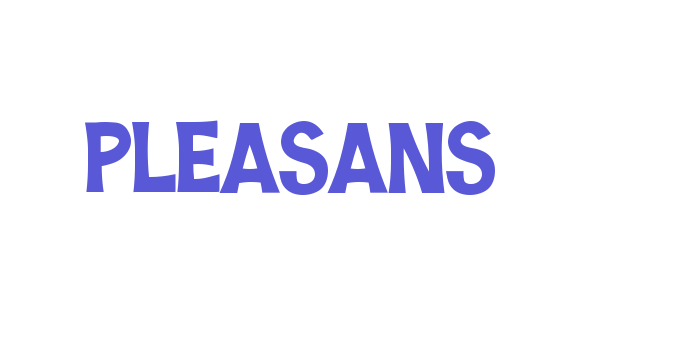 Pleasans Font