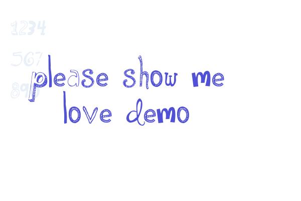 Please Show Me Love DEMO