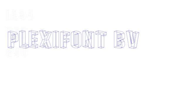 Plexifont BV font free