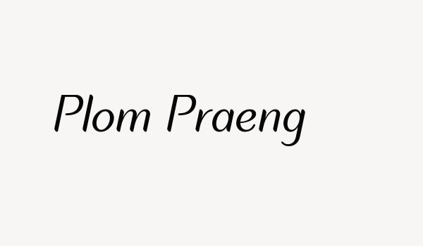 Plom Praeng Font