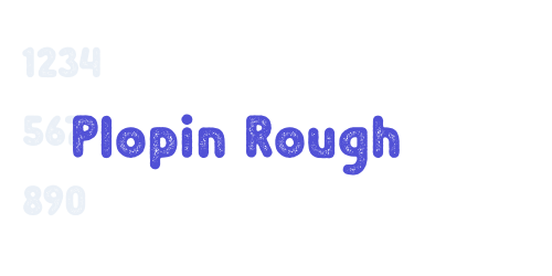 Plopin Rough-font-download