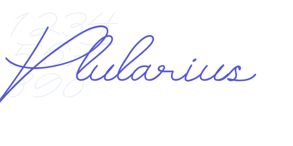 Plularius font free