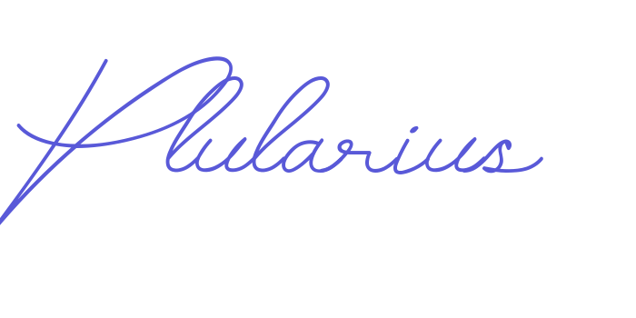 Plularius Font Download