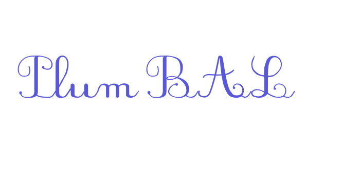 PlumBAL Font Download