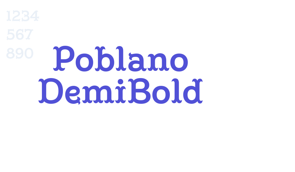 Poblano DemiBold-font-download