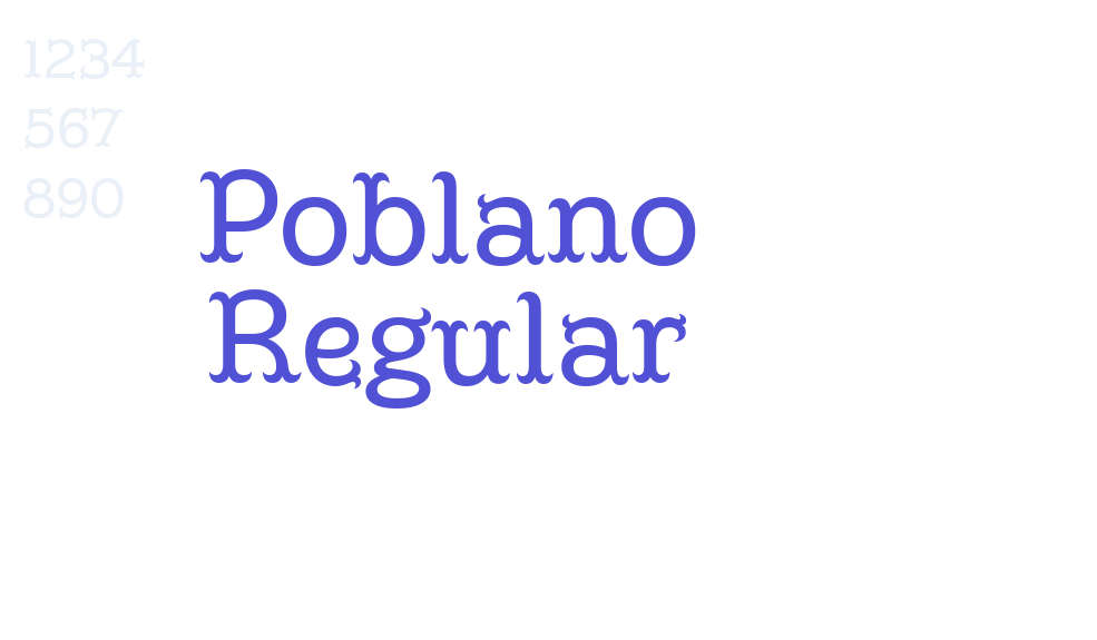 Poblano Regular-font-download