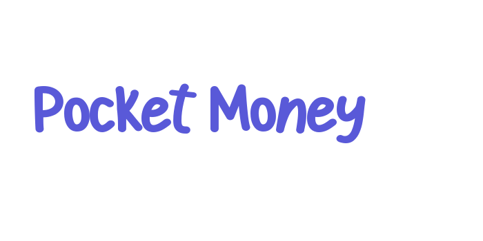 Pocket Money Font