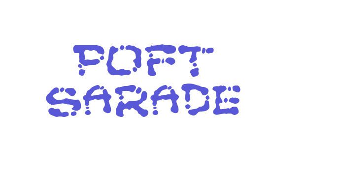 Poft Sarade Font Download