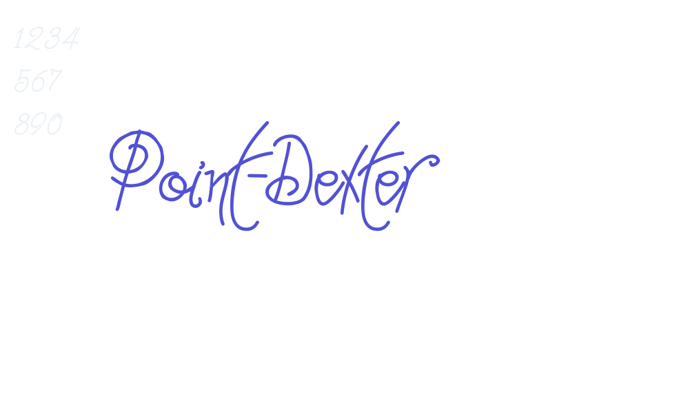 Point-Dexter-font-download