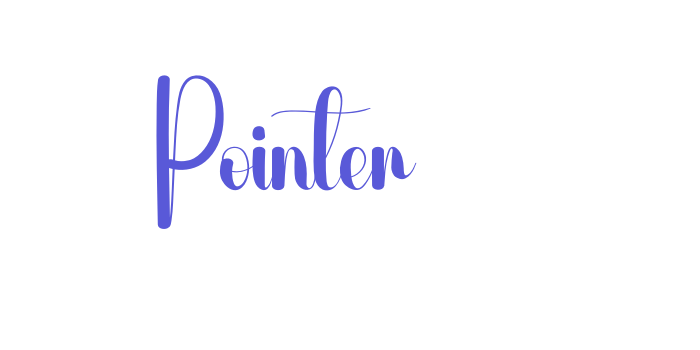 Pointer Font Download