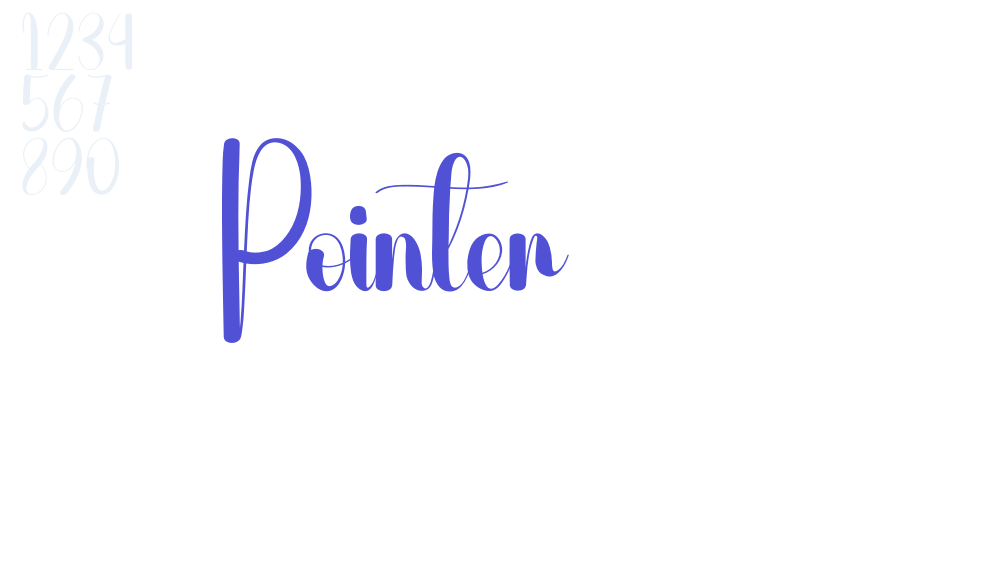 Pointer-font-download