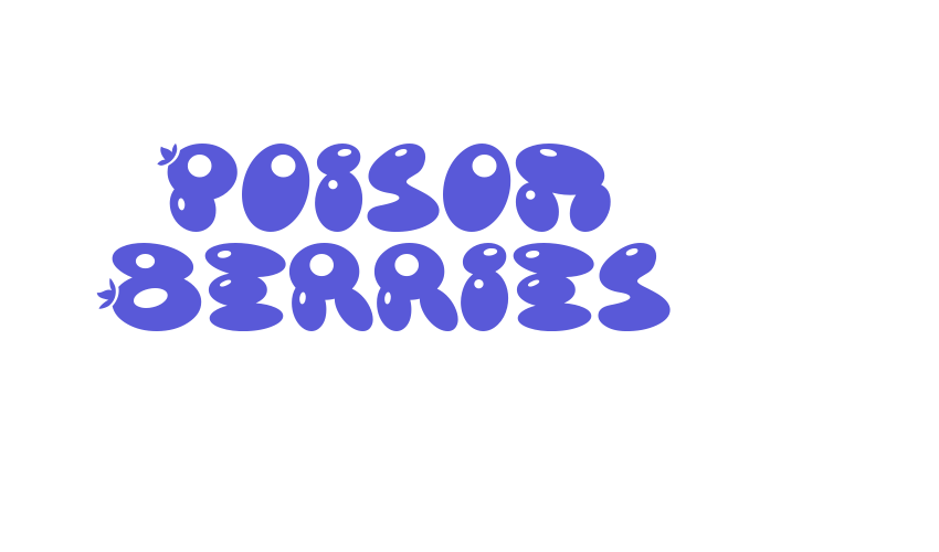 Poison Berries Font