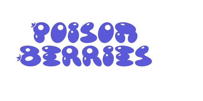 Poison Berries Font Download