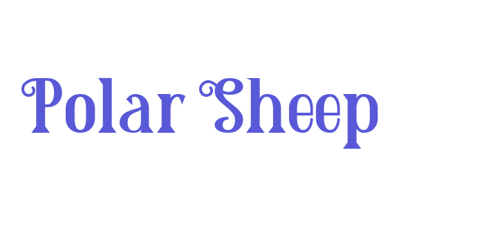 Polar Sheep Font