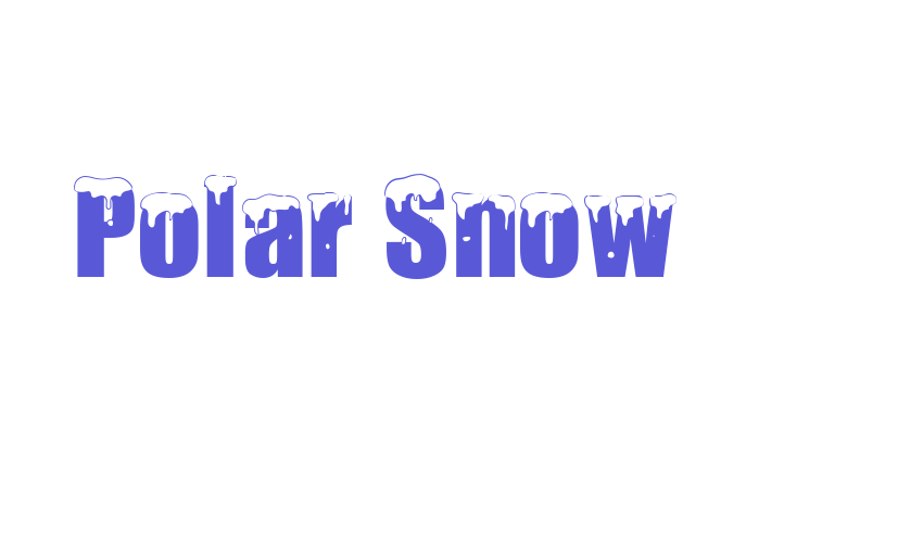 Polar Snow Font Download