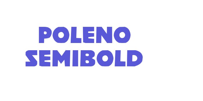 Poleno SemiBold Font Download