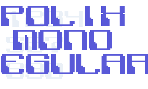 Polix Mono Regular Font Download