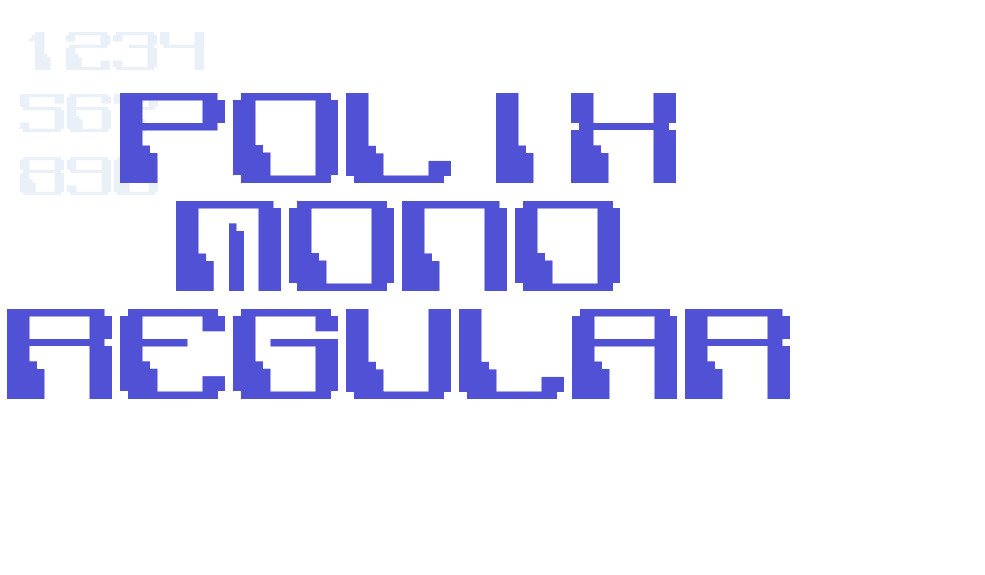 Polix Mono Regular-font-download