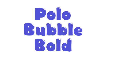 Polo Bubble Bold-font-download