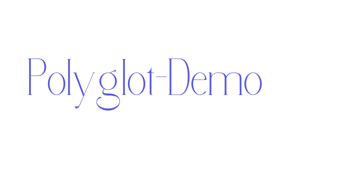 Polyglot-Demo Font Download