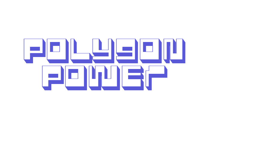 Polygon Power Font Download