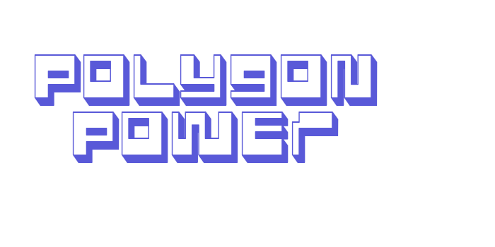 Polygon Power Font Download