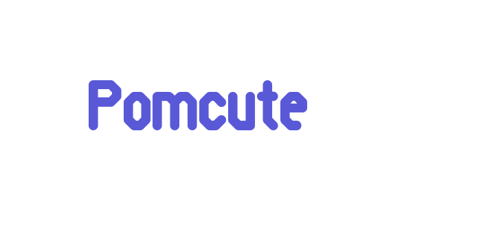 Pomcute Font Download