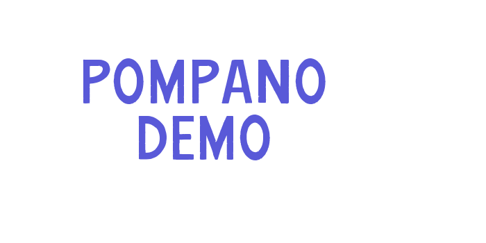 Pompano DEMO Font Download