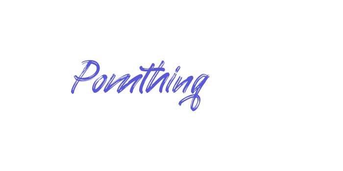 Pomthinq Font Download