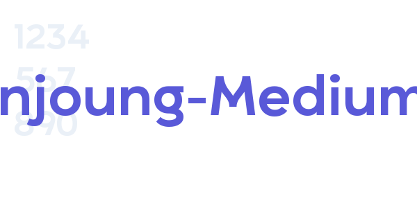 Ponjoung-Medium font