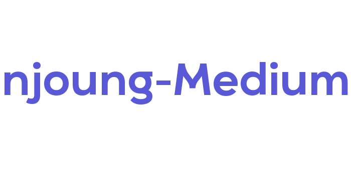 Ponjoung-Medium Font Download