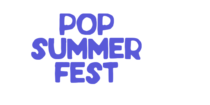 Pop Summer Fest Font Download