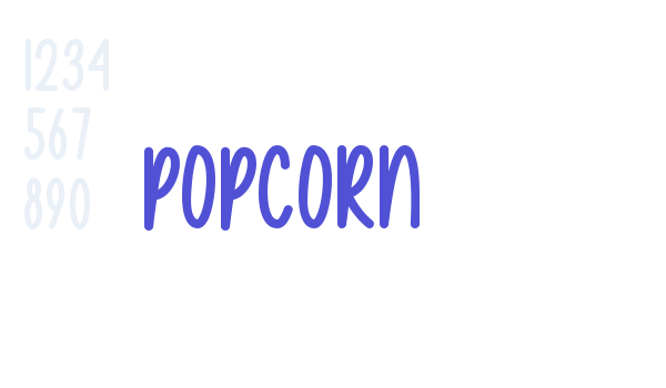 Popcorn font download