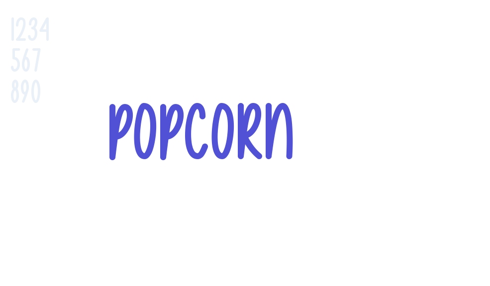 Popcorn-font-download