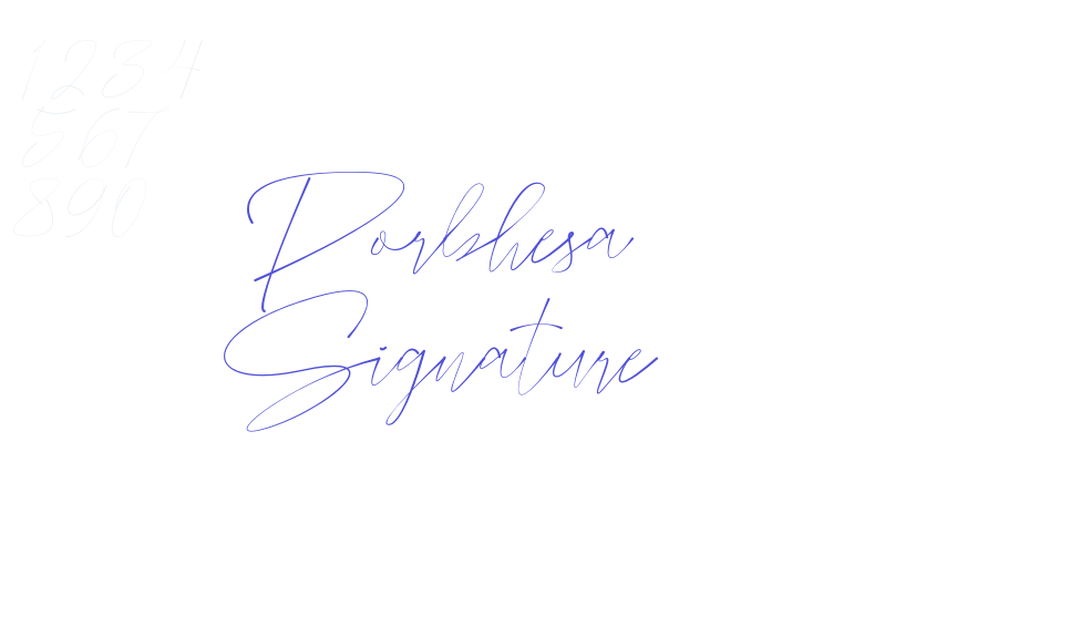 Porbhesa Signature-font-download