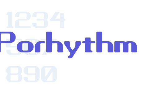 Porhythm Font Download