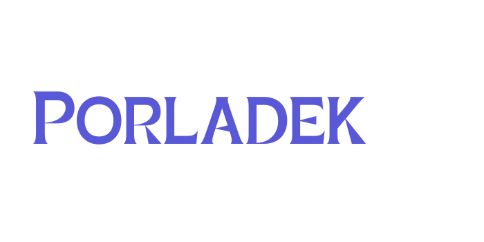 Porladek Font Download